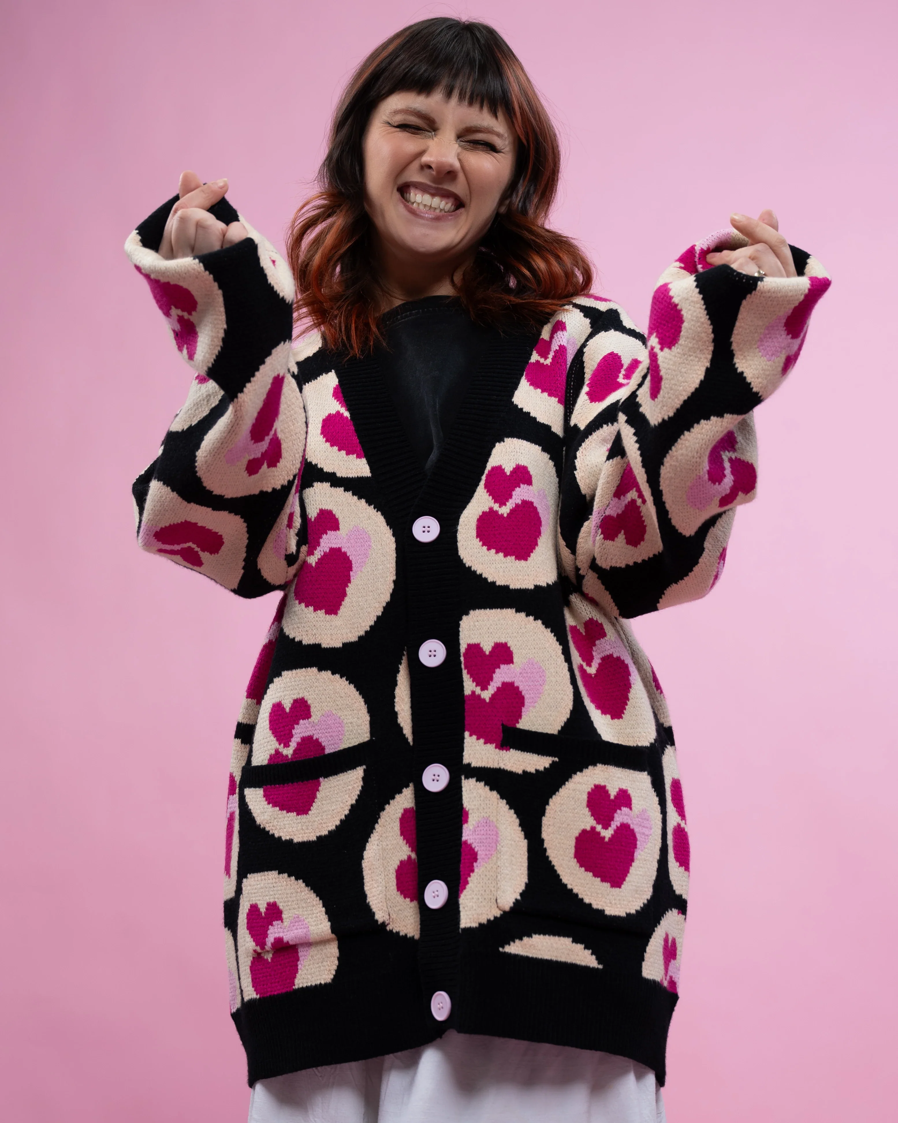 Valentine's Cookie Cardigan - Image 4