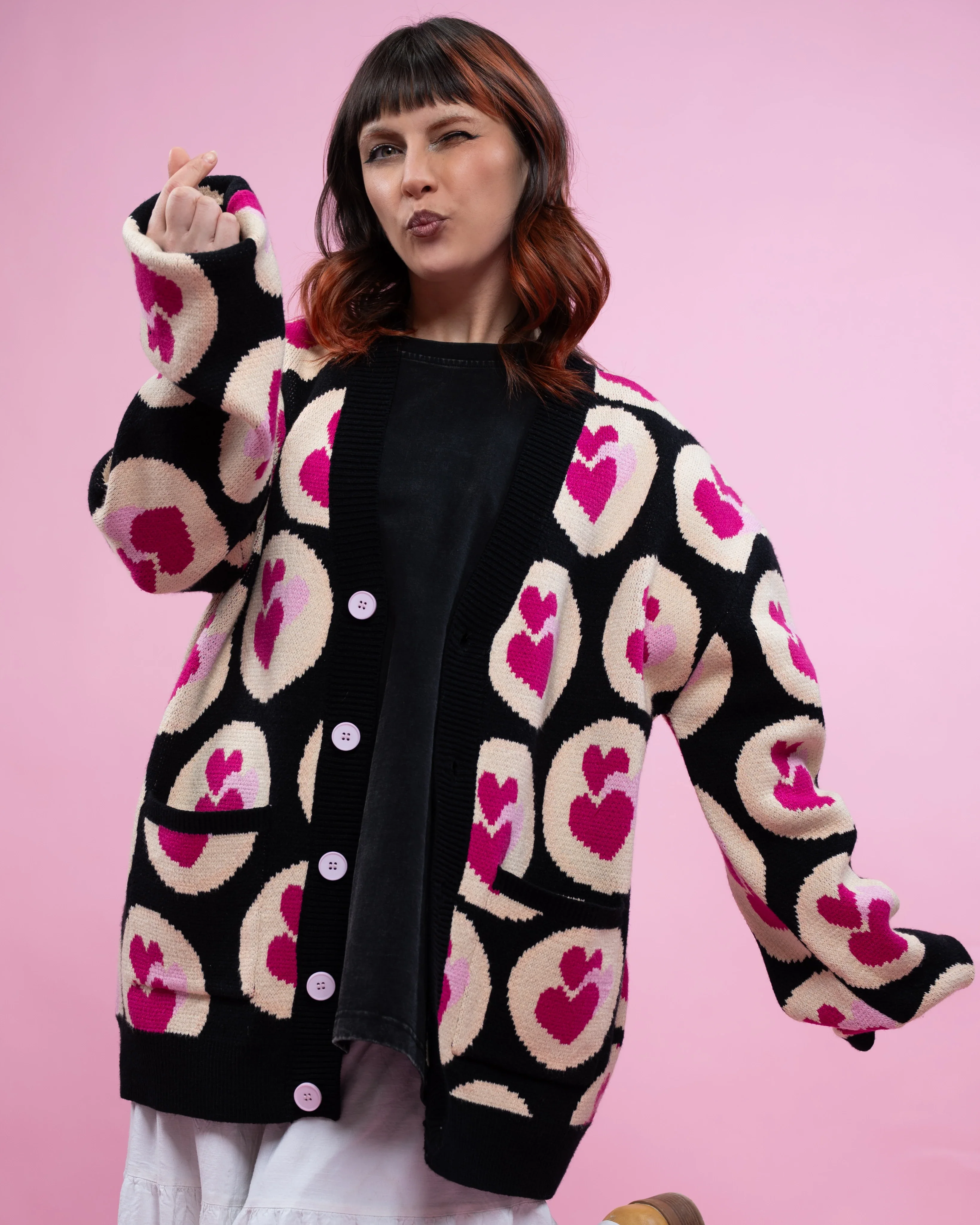 Valentine's Cookie Cardigan - Image 5