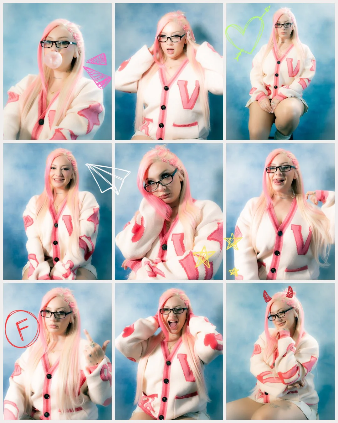 Vanilla's Varsity Cardigan - Image 4