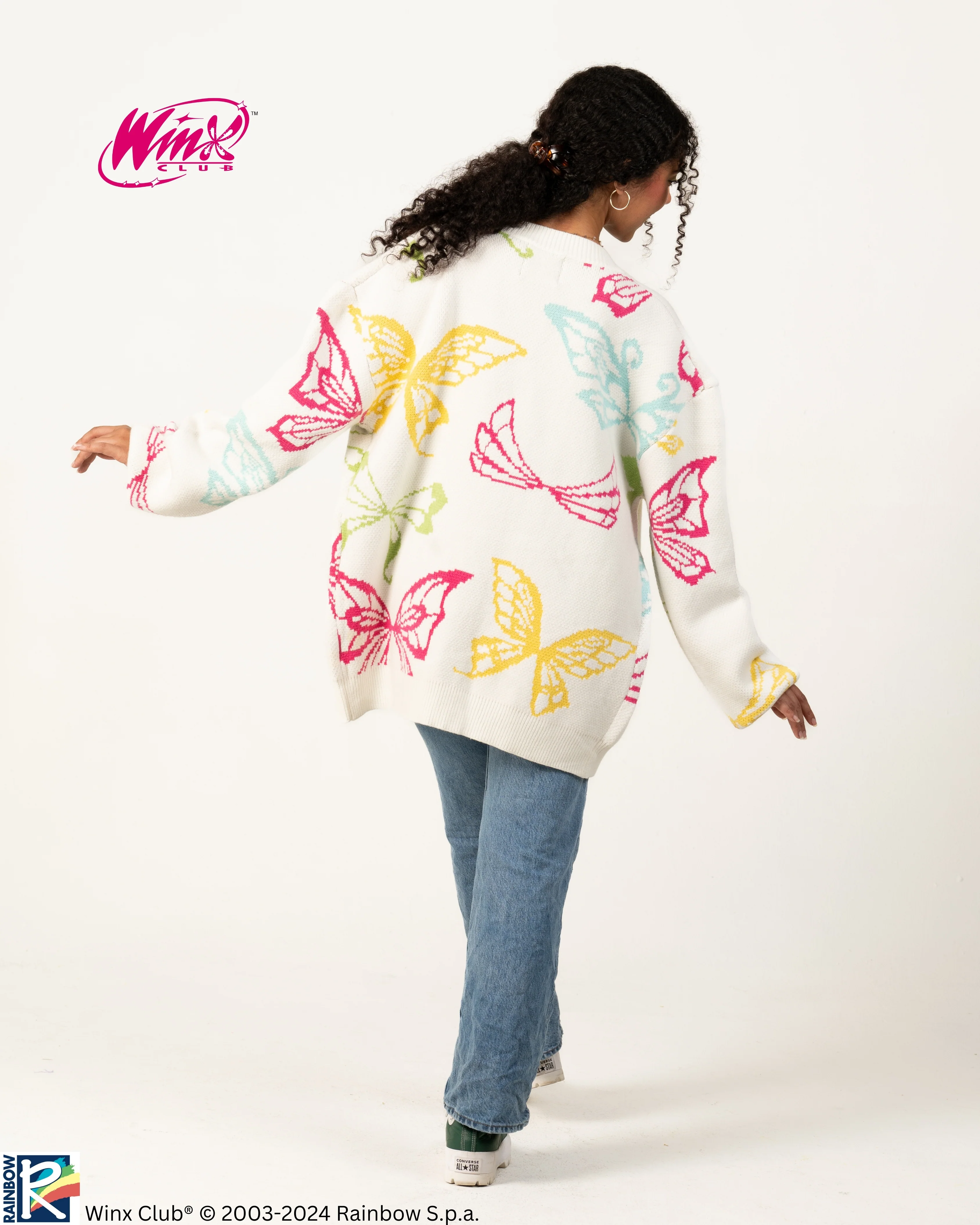 Winx Pattern Cardigan - Image 4