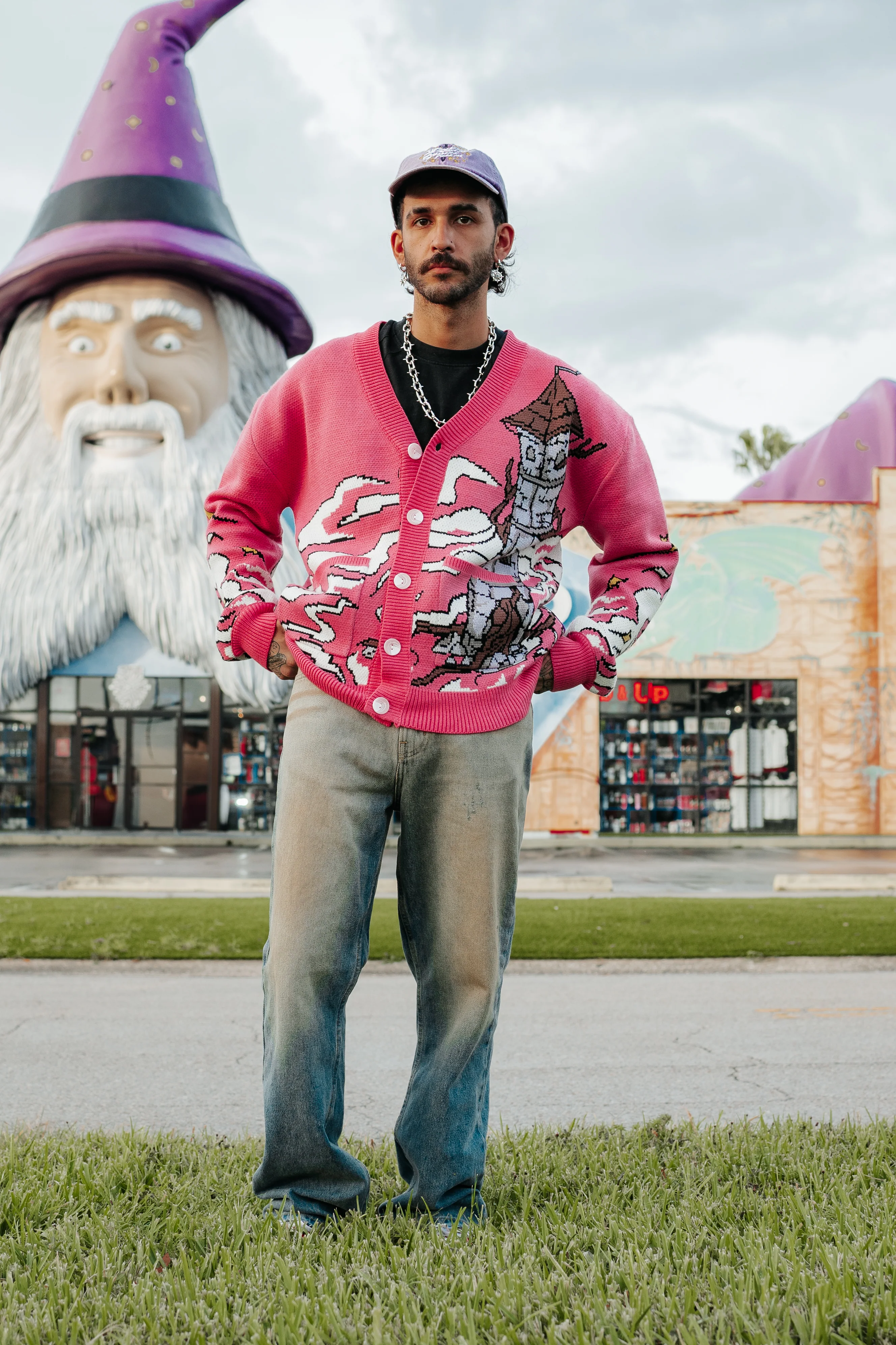 Wizard Battle Cardigan - Image 3