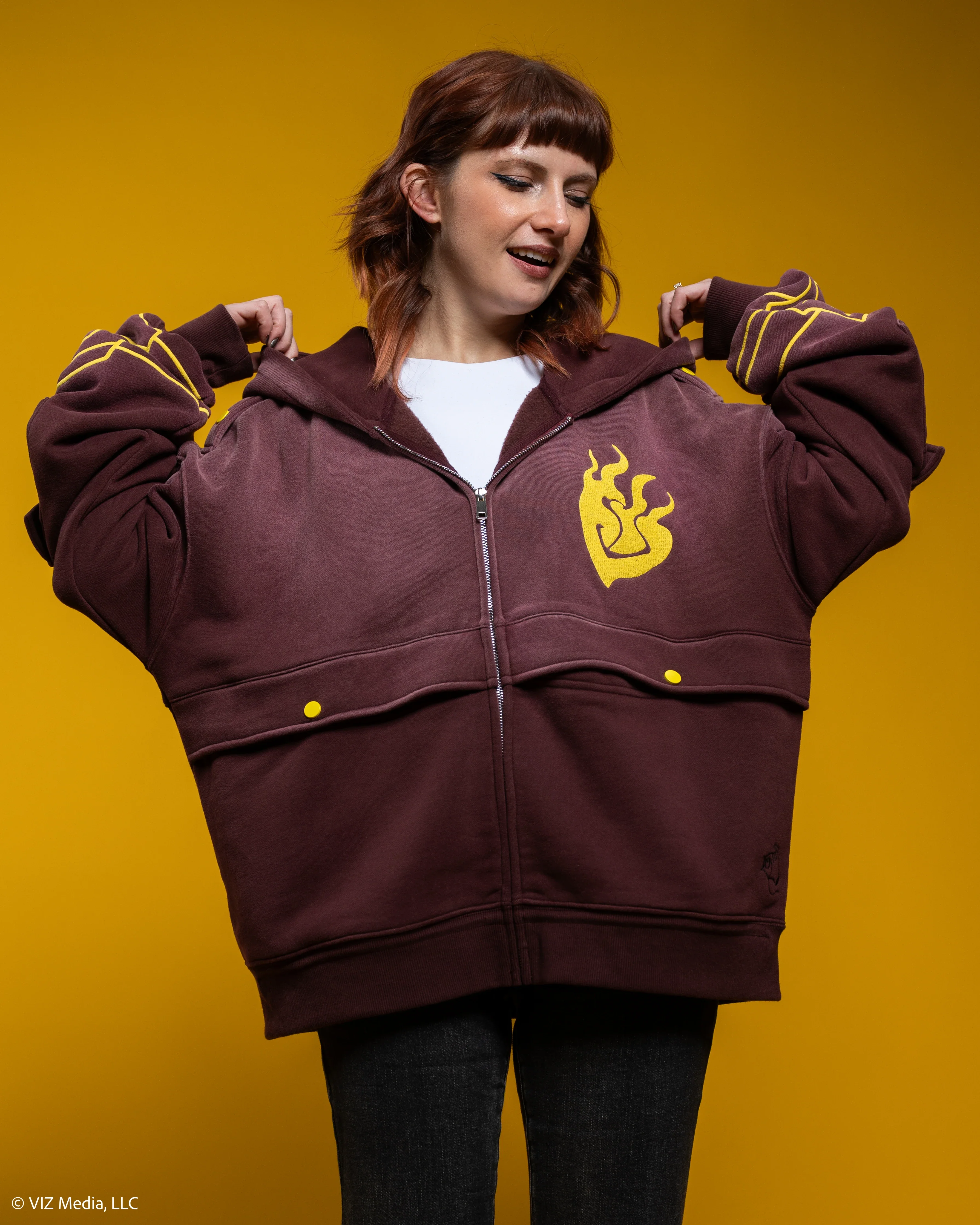 Yang Cropped Utility Hoodie Jacket - Image 14