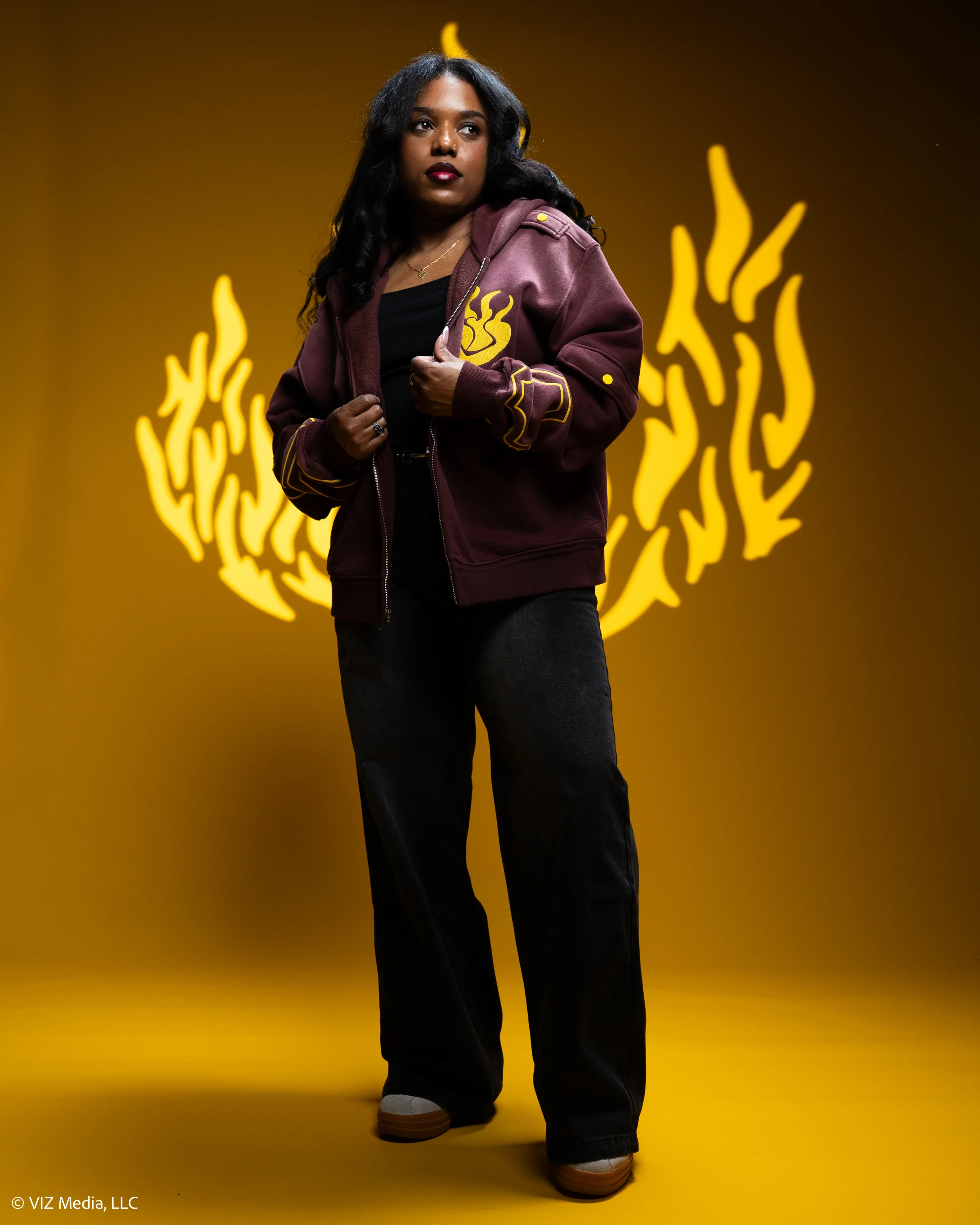 Yang Cropped Utility Hoodie Jacket - Image 3