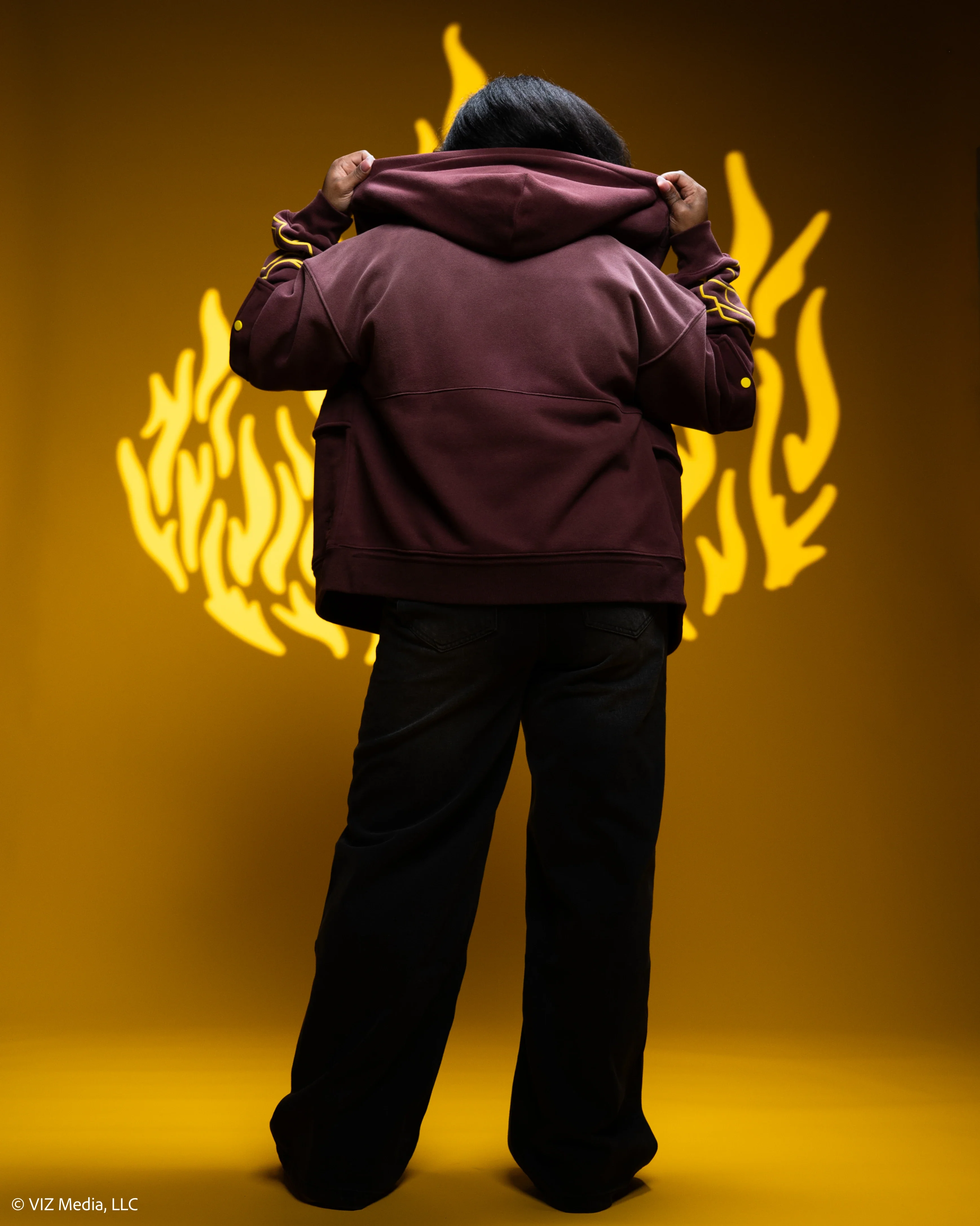Yang Cropped Utility Hoodie Jacket - Image 4